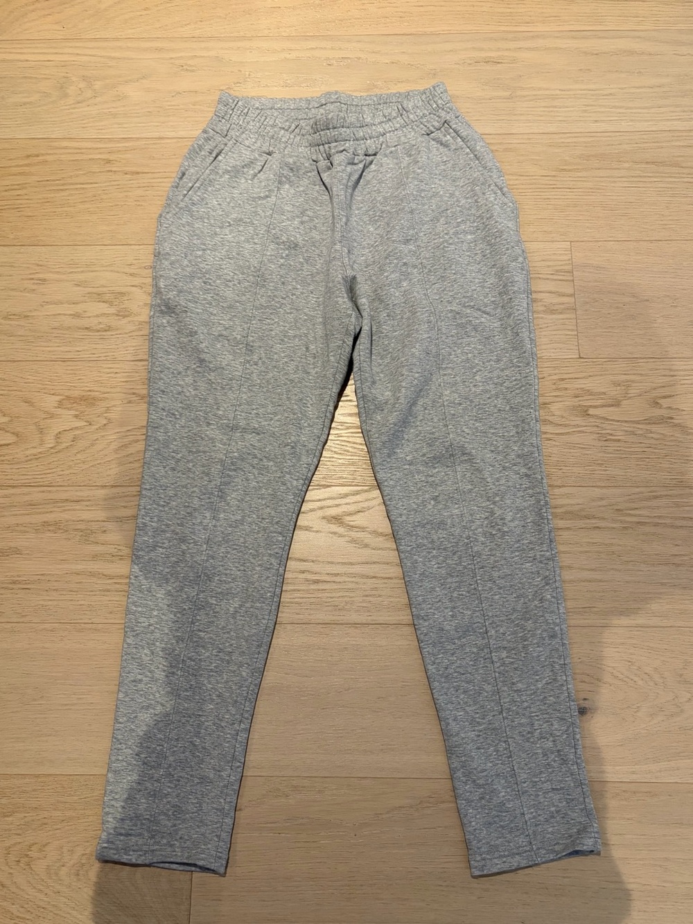 FRANC Gray Knit Jogger Pants, like new!